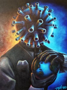 Like a scene from an old horror movie, coronavirus makes its diabolical attempt at world domination - plunging mankind into levels of unimaginable fear.